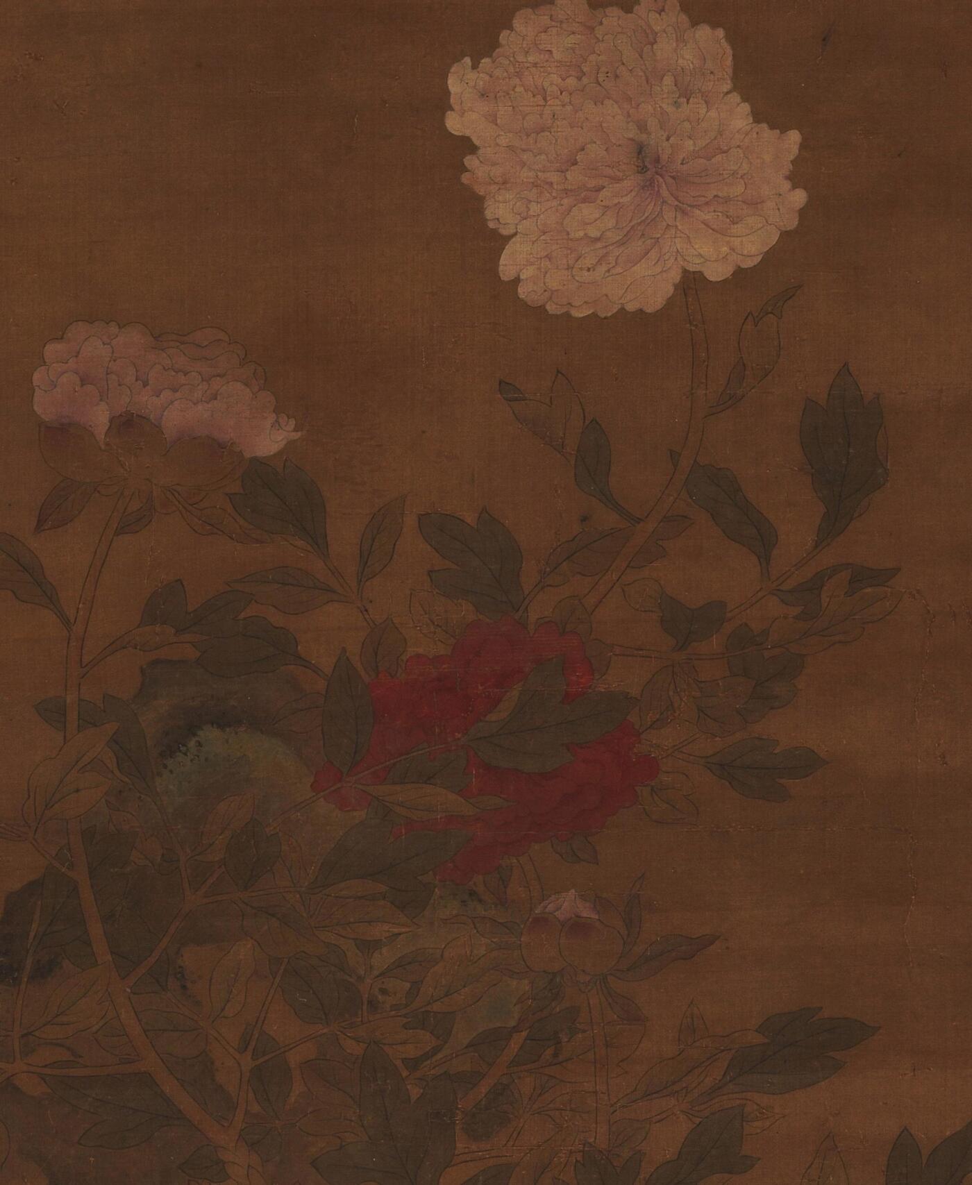 碧月说宝·同一藏家珍藏书画专场 吕琮 牡丹