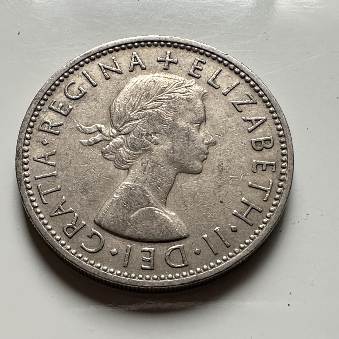 🌹外币初藏🌹🐯2026年第32场   每周二四六晚8️⃣点 接代拍 英国 1962年 2先令