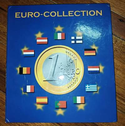 【20260321】非全新纸币和硬币第348场 - 老欧盟12国欧元硬币，原版大全套，帮友代拍