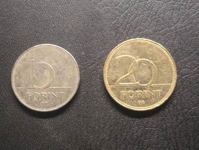 荟藏特别场次第十期——“社长的硬币堆” - 匈牙利10+20福林