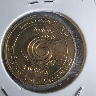 沼泽如烟--第1027场 - 澳大利亚1999年一元纪念币
