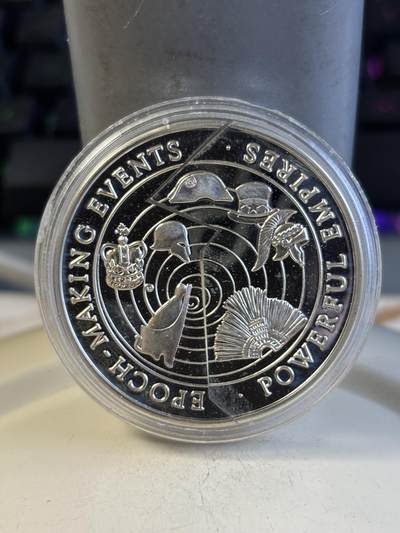 第194期拍卖 - 基里巴斯萨摩亚1997-2000年千禧年系列分割银币，925银，31.1克