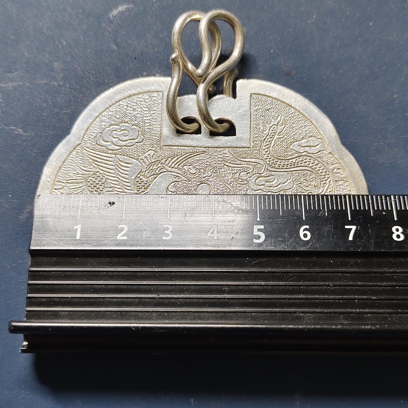 【全场包邮】纯粹捡漏拍515场 【杂件】龙凤挂牌（做工精细材质不详）