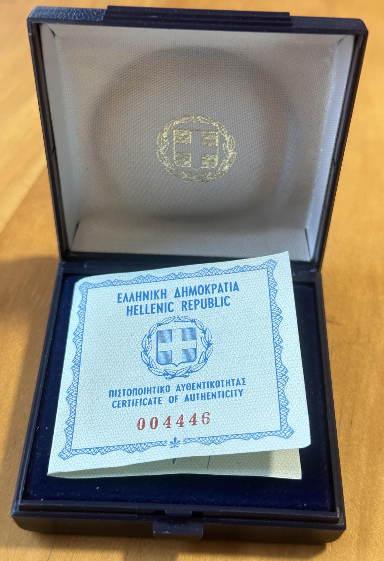 NGC-PF69UC 1984希腊奥运会500德拉克马大银