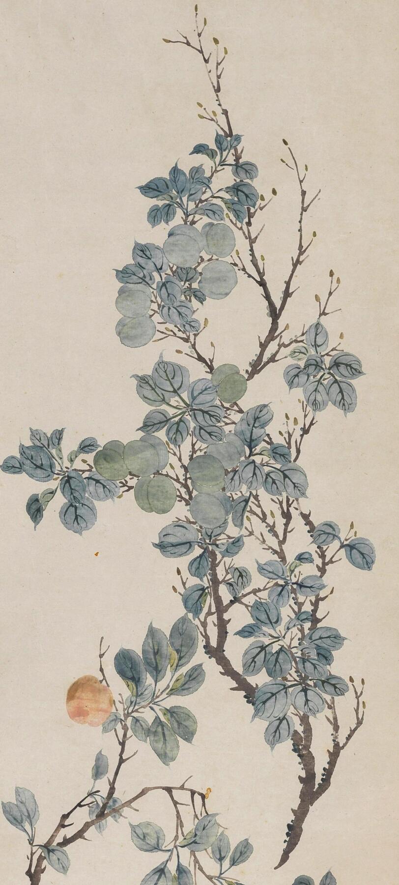 碧月说宝·同一藏家珍藏书画专场 顾洛 岁朝图