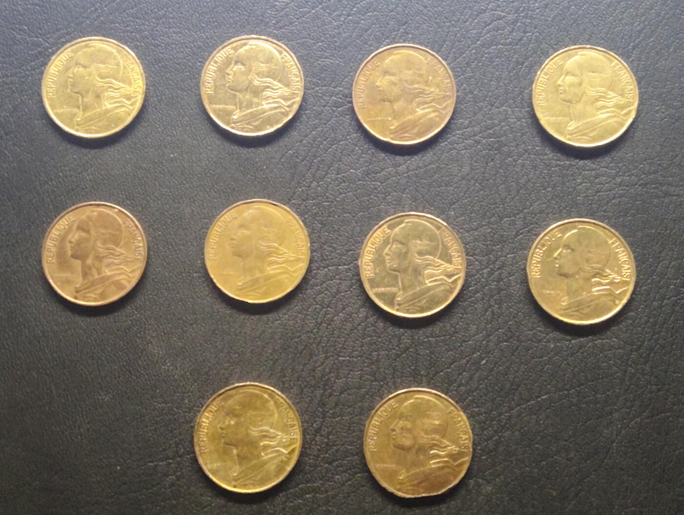 荟藏特别场次第九期——“社长的硬币堆” 法国10分批量十个