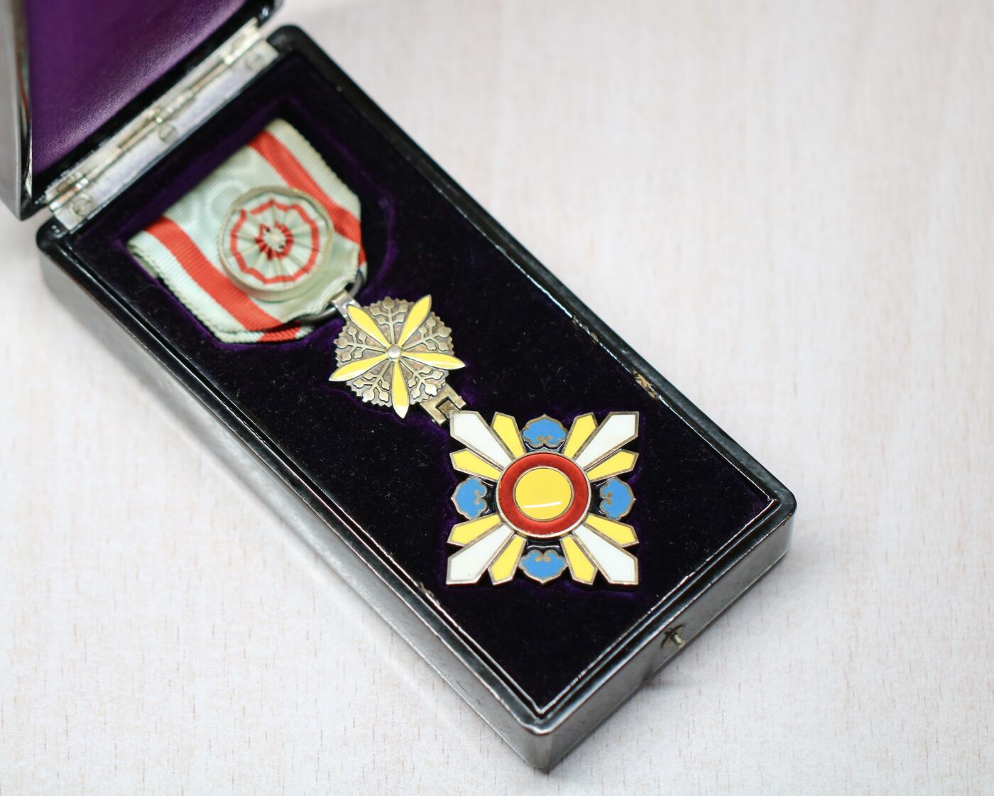 大猫徽章拍卖 第290期 勿忘国耻 勋四位景云章