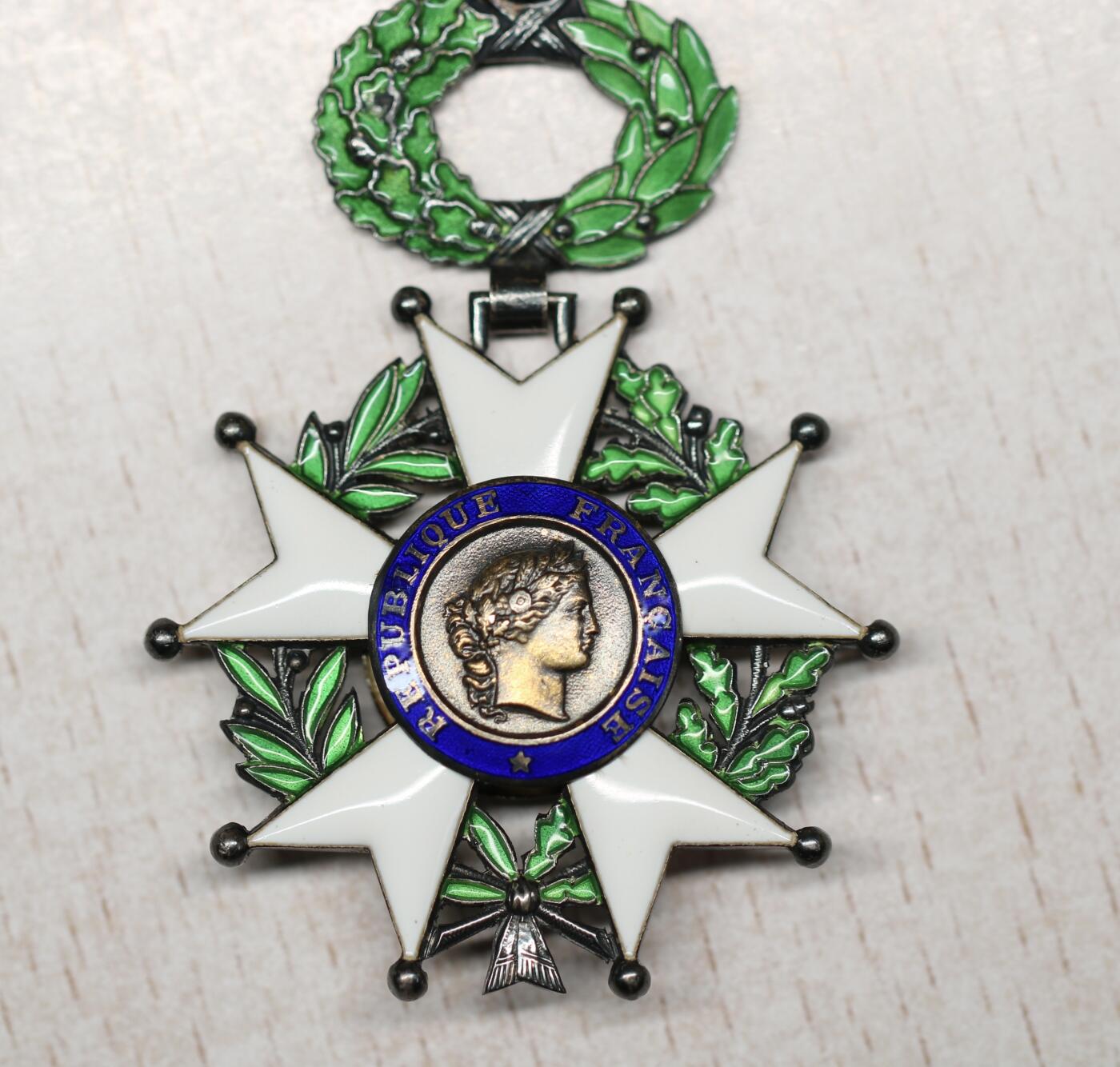 大猫徽章拍卖 第290期 法国荣誉军团勋章（骑士级）