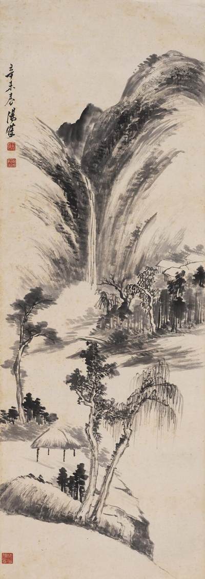 碧月说宝·同一藏家珍藏书画专场 - 汤涤 山涧幽居