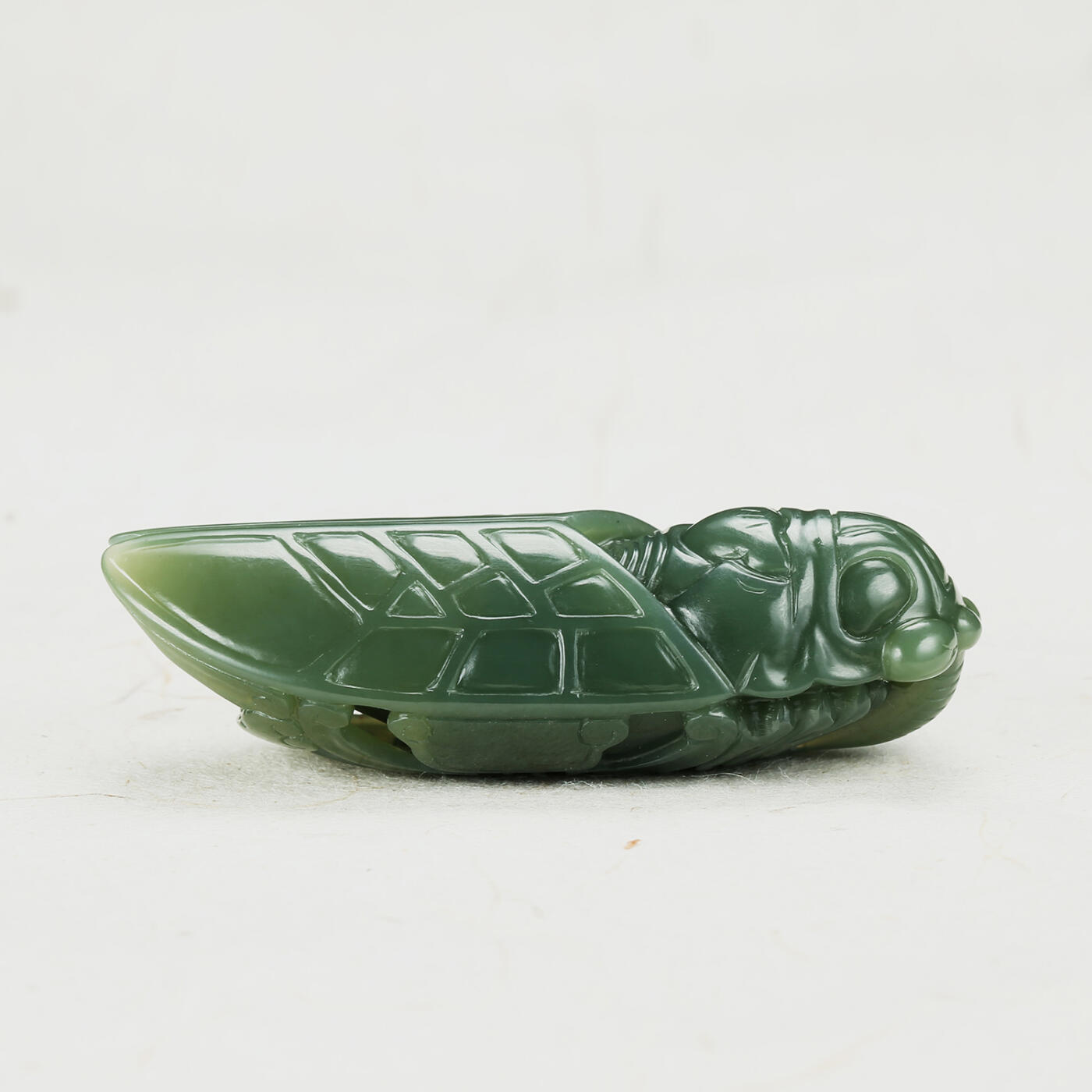 碧月说宝.君子怀瑾·当代和田玉清风专场(三) 一细高油和田玉青玉一鸣惊人佩