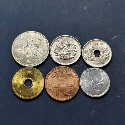 【全场包邮】纯粹捡漏拍512场 - 日本平成元-20年6枚套币-含特年平成元年+首版500円