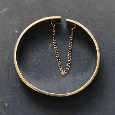 【全场包邮】纯粹捡漏拍515场 - 【杂件·自辨】梅兰竹菊27.67克银手镯（无银标）