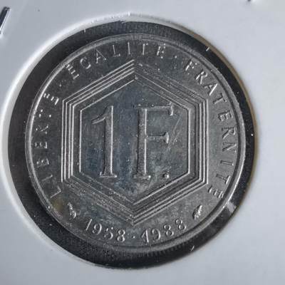 沼泽如烟--第1027场 - 法国1988年1法郎