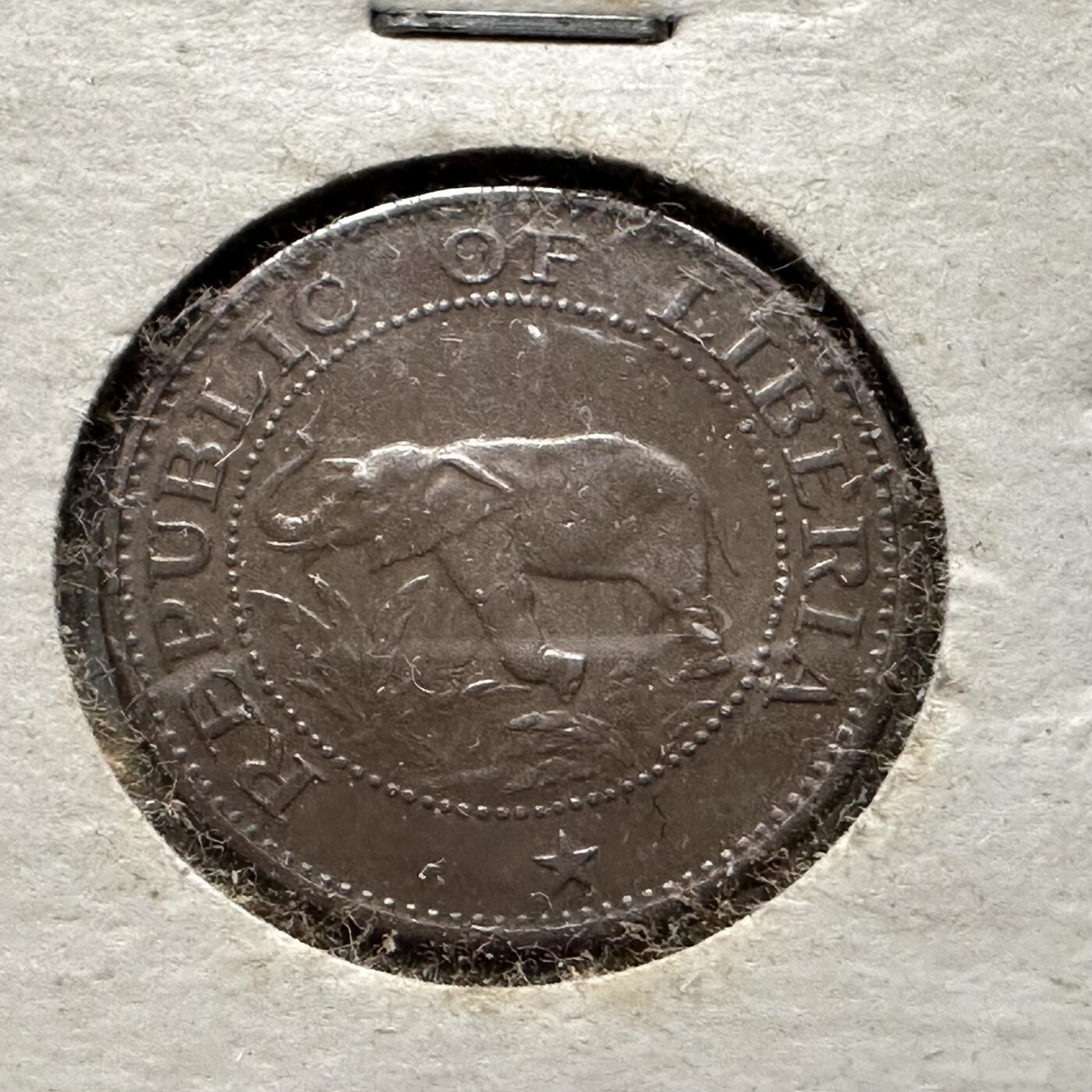 🌹外币初藏🌹🐯2026年第32场   每周二四六晚8️⃣点 接代拍 利比里亚1968年一分