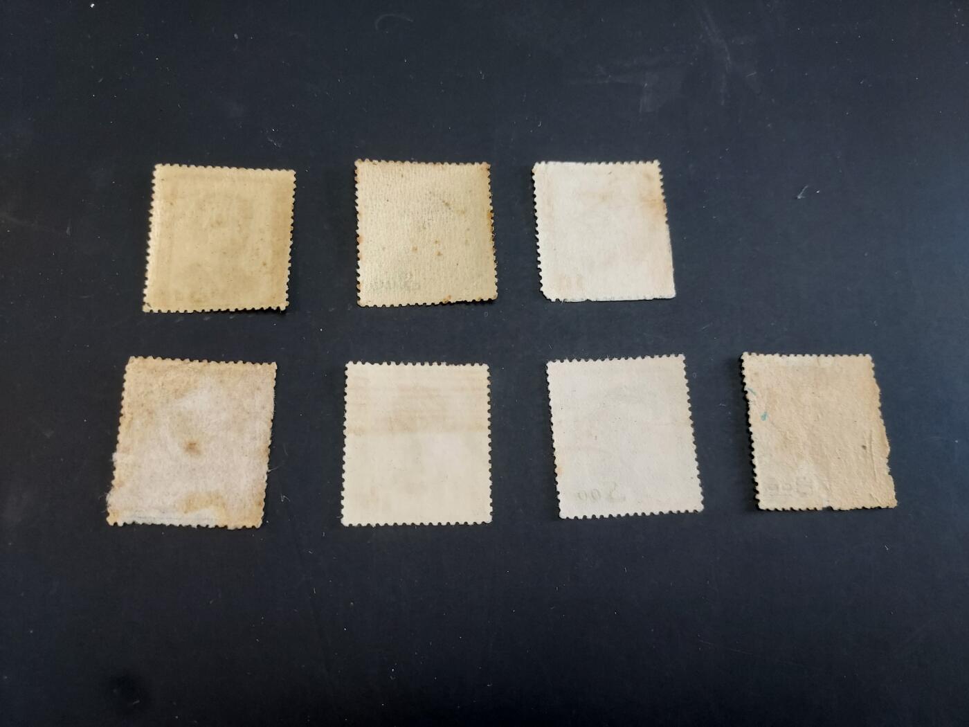 博彦收藏    3月25日 8点 外国邮票专场 日本新旧票7枚 个别瑕疵，其他上品