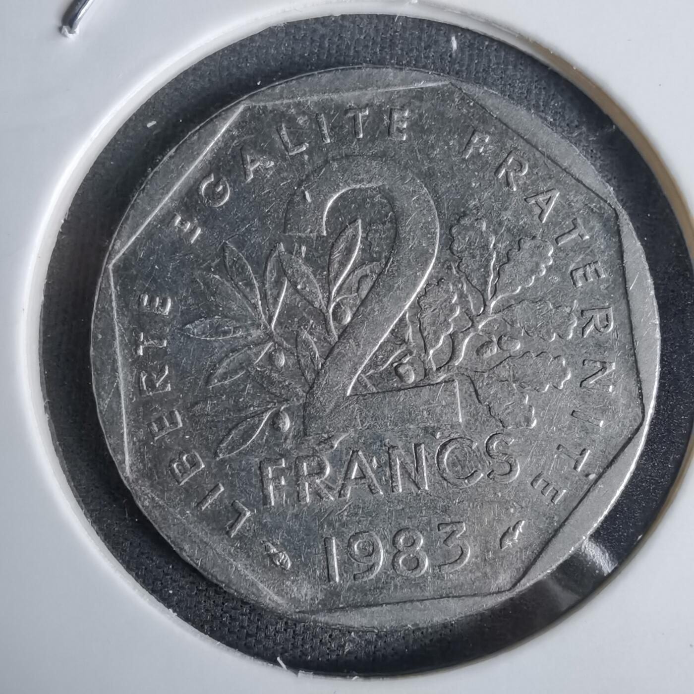 沼泽如烟--第1027场 法国1983年2法郎