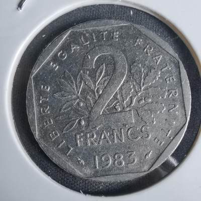 沼泽如烟--第1027场 - 法国1983年2法郎