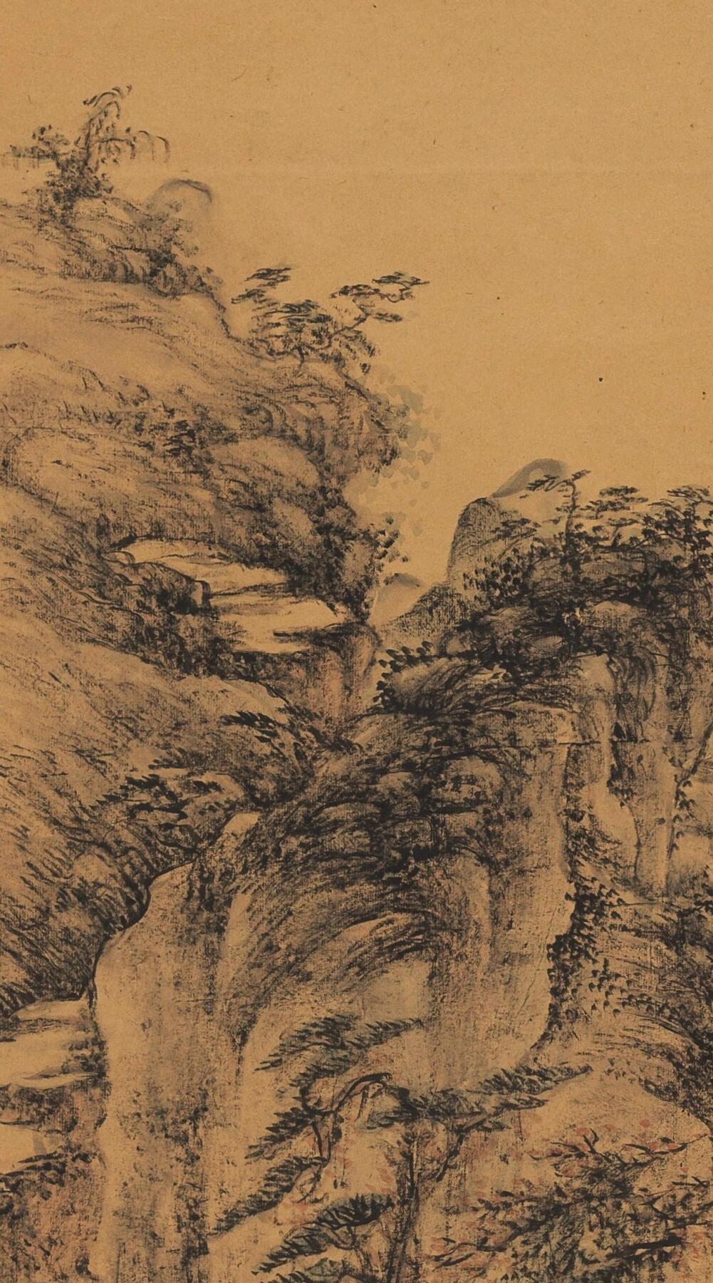 碧月说宝·同一藏家珍藏书画专场 程邃（款） 仿黄鹤山樵山水