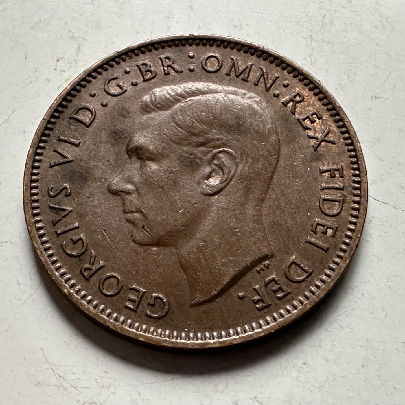 🌹外币初藏🌹🐯2026年第32场   每周二四六晚8️⃣点 接代拍 英国 1951年 一法新 b