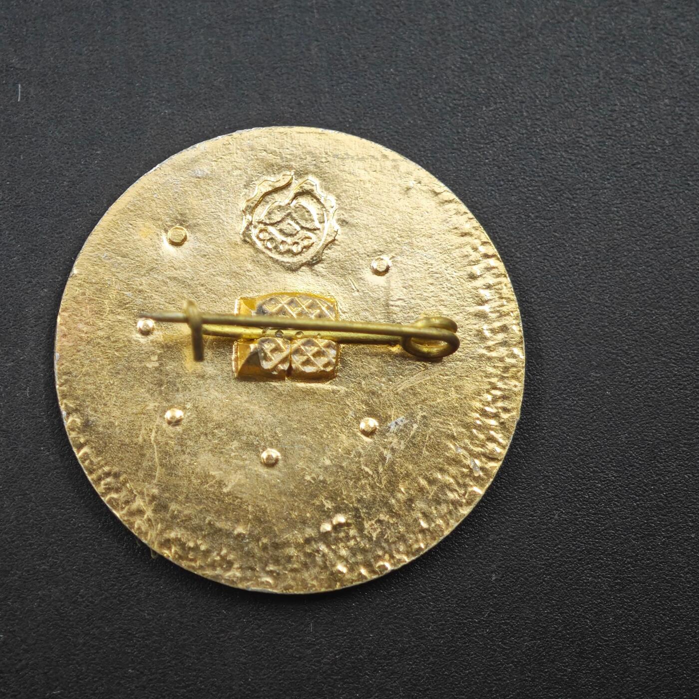 3月20日结束，成斌徽章钱币专场 苏联波尔塔瓦石油天然气地质生产企业徽章