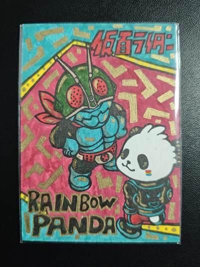 天玑星卡拍第181期《3.26周四截拍》持续收拍收评中 满赠卡需备注 - 【手绘卡】汪胤 假面骑士 手绘卡