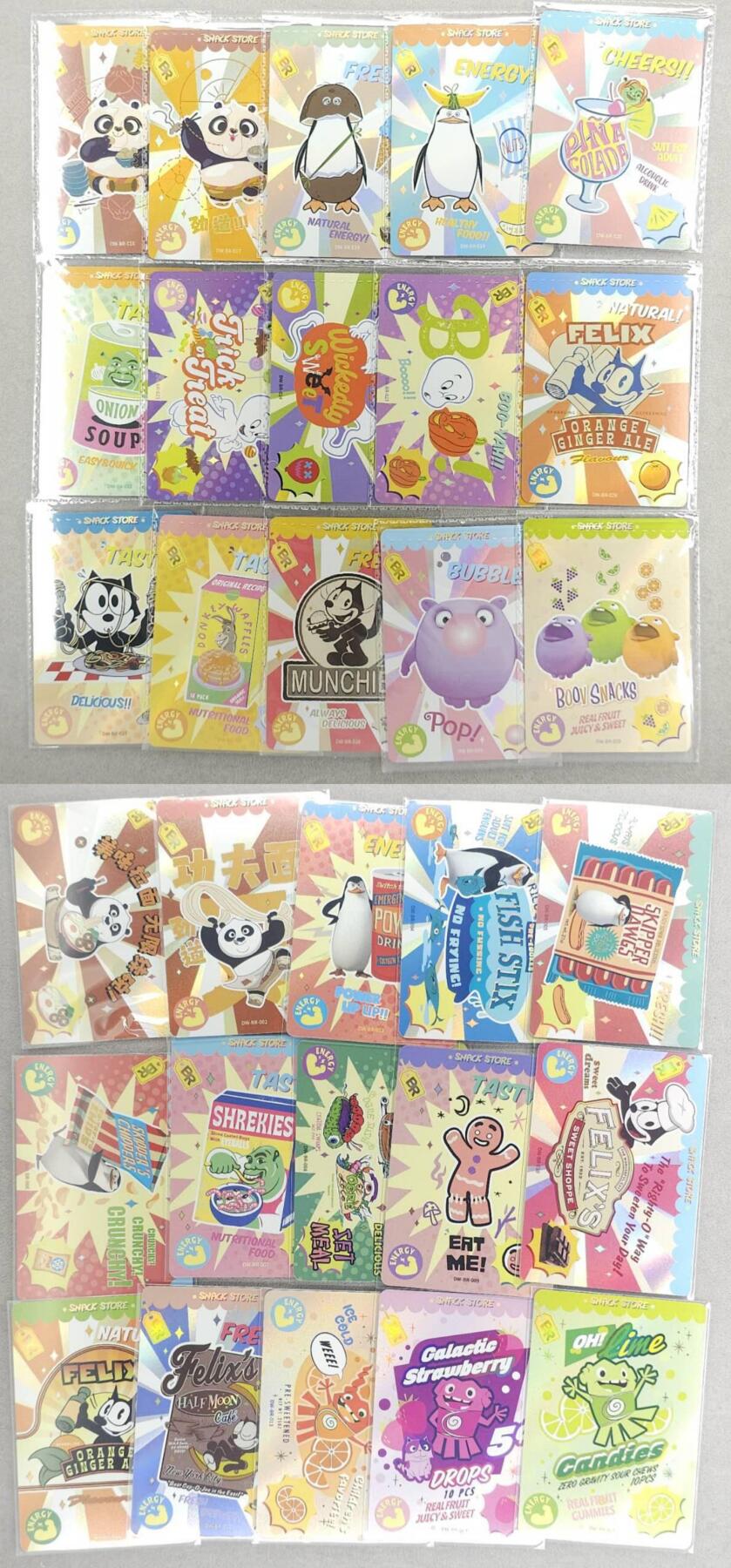 龙虎卡牌-七九场（满200元包邮，无佣金，每周六结拍，欢迎送拍） 30张全 卡游梦工厂一-二弹 BR卡位 一套 