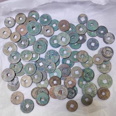 PCAI钱币  20-782 古钱铜元小专场 - 80枚古钱币 通货