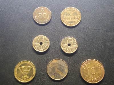 荟藏特别场次第九期——“社长的硬币堆” - 各国游戏币/代币批量七个