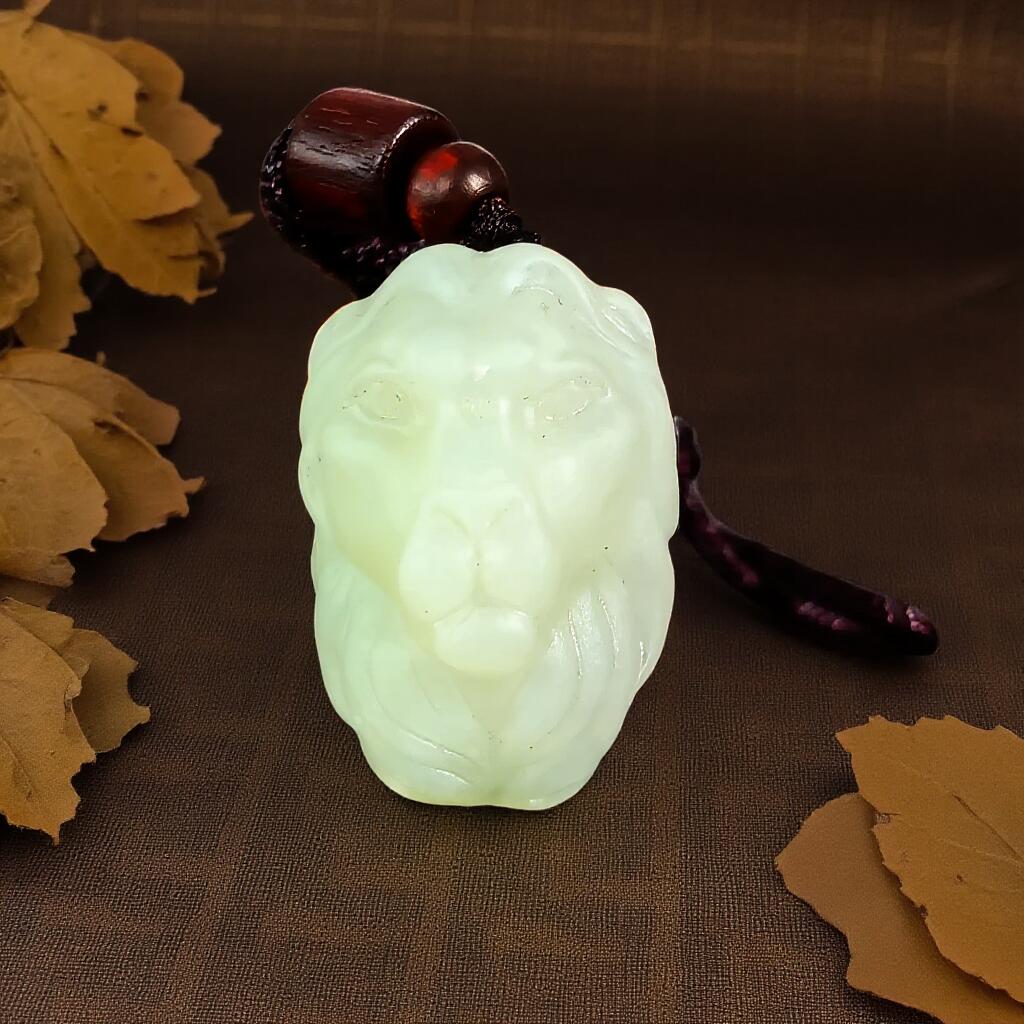 碧月说宝.君子怀瑾·当代和田玉清风专场(四) 和田黄玉狮子王