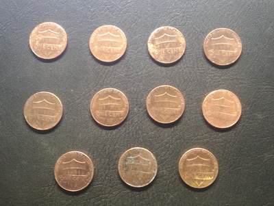 荟藏特别场次第九期——“社长的硬币堆” - 1美分盾牌版批量11个