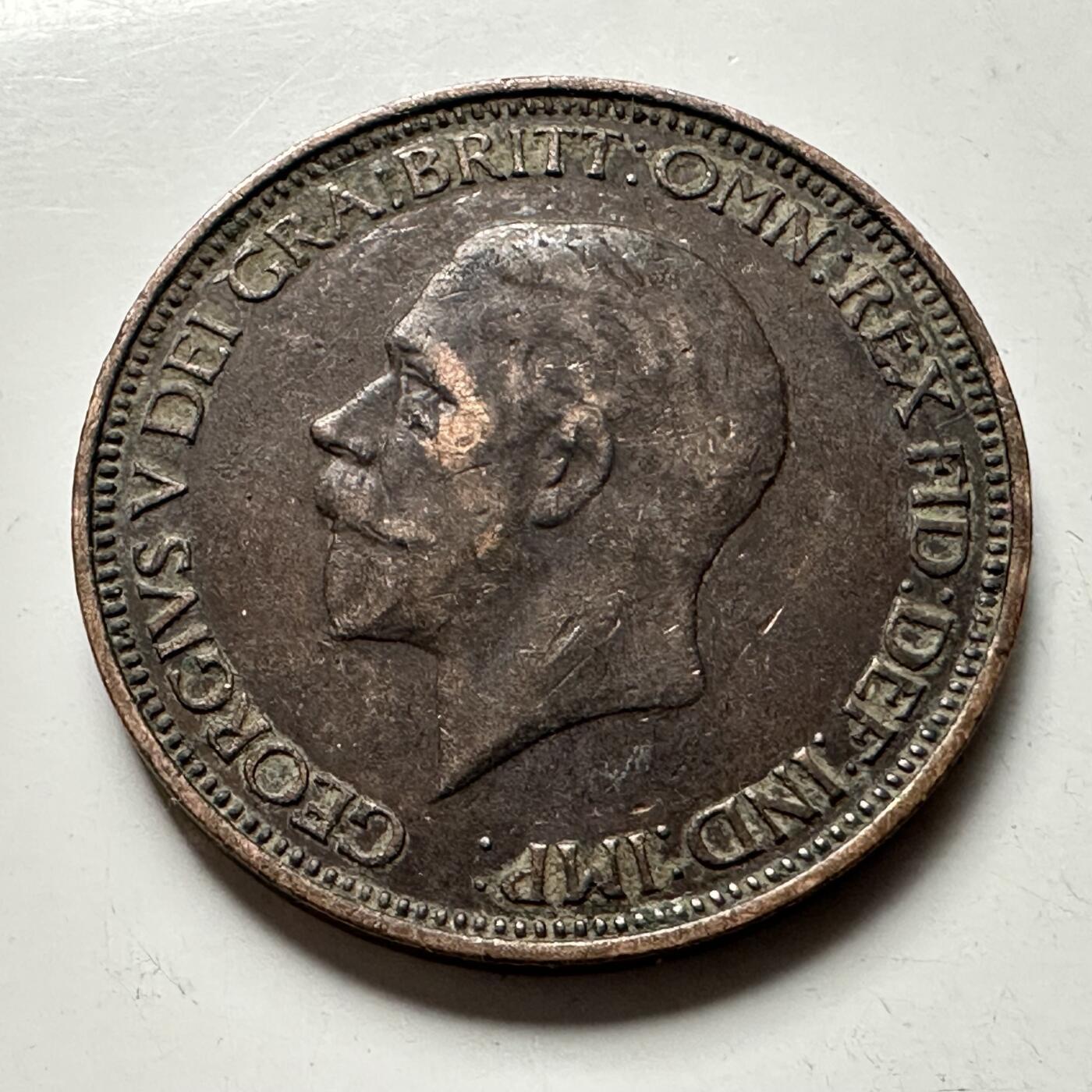 🌹外币初藏🌹🐯2026年第32场   每周二四六晚8️⃣点 接代拍 英国 1935年 半便士  b