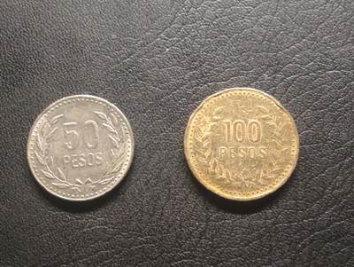荟藏特别场次第十期——“社长的硬币堆” - 哥伦比亚50+100比索