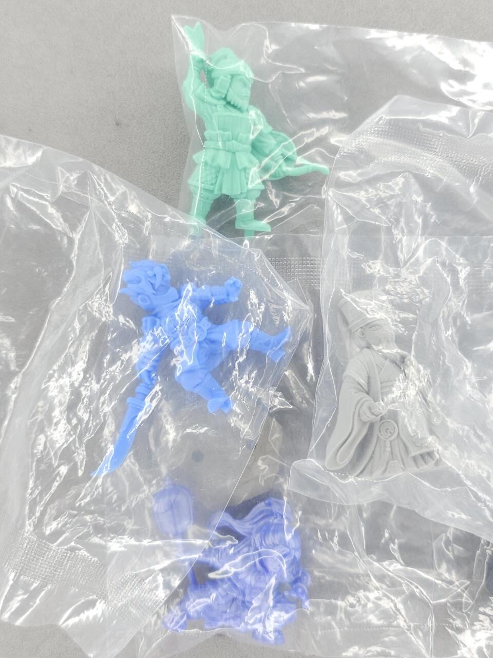 龙虎卡牌-七九场（满200元包邮，无佣金，每周六结拍，欢迎送拍） 卡游三国 橡皮人4个 3