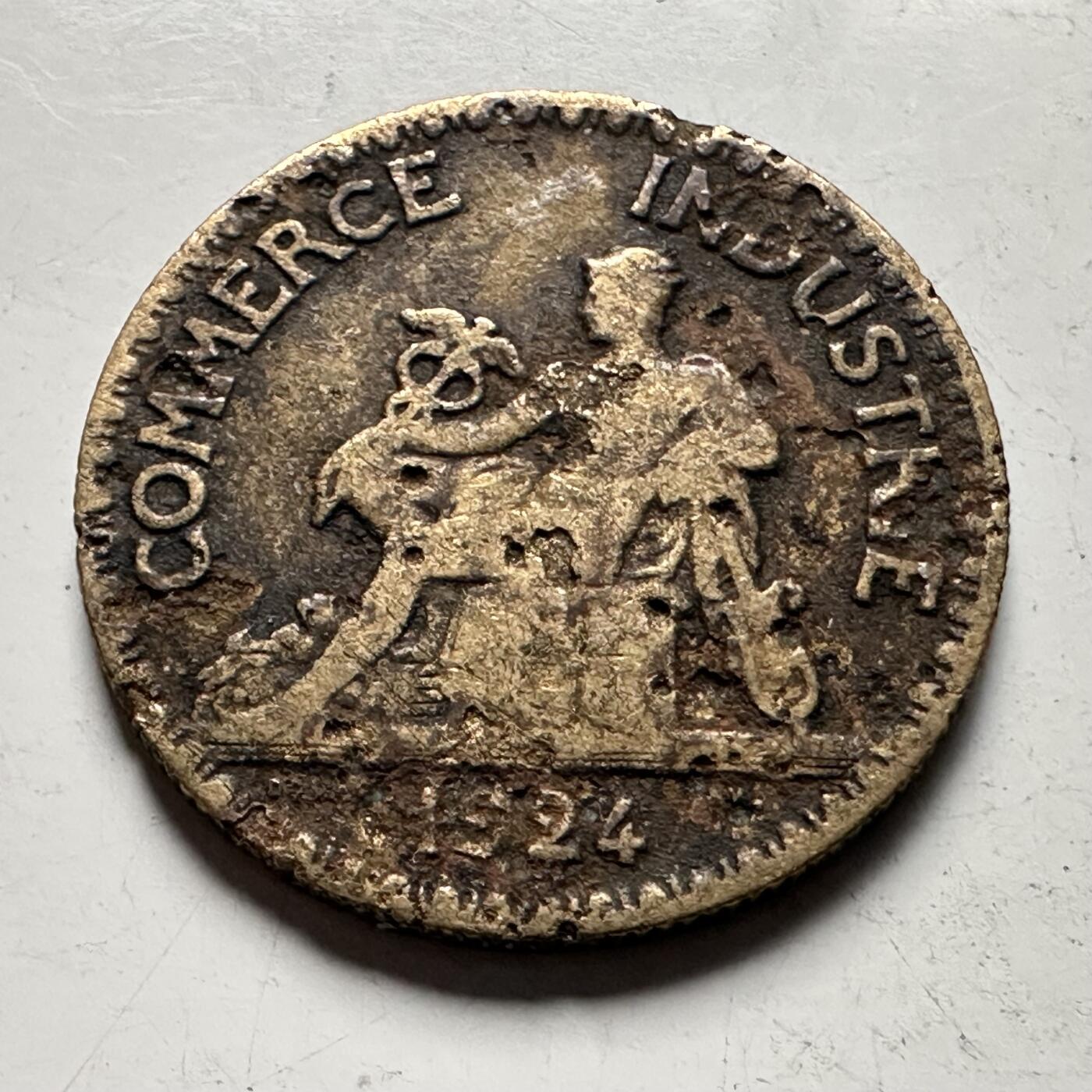 🌹外币初藏🌹🐯2026年第32场   每周二四六晚8️⃣点 接代拍 法国1924年50分