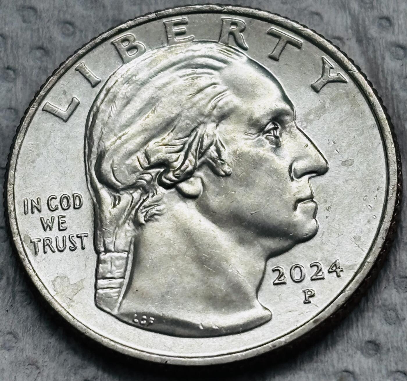 文馨钱币收藏第 297 场，银币，古钱币，铜元场，长期接代拍业务 全新 2024年美国纪念币杰出女性系列第11枚保利默里牧师 P 版