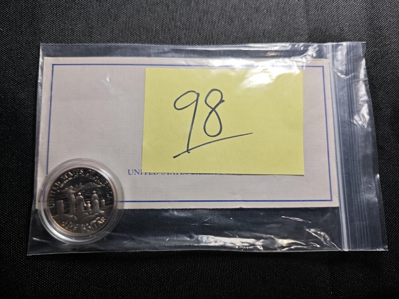 KK钱币收藏小铺   套币专场 2月预留时间 周末发货  美国50分精制套币