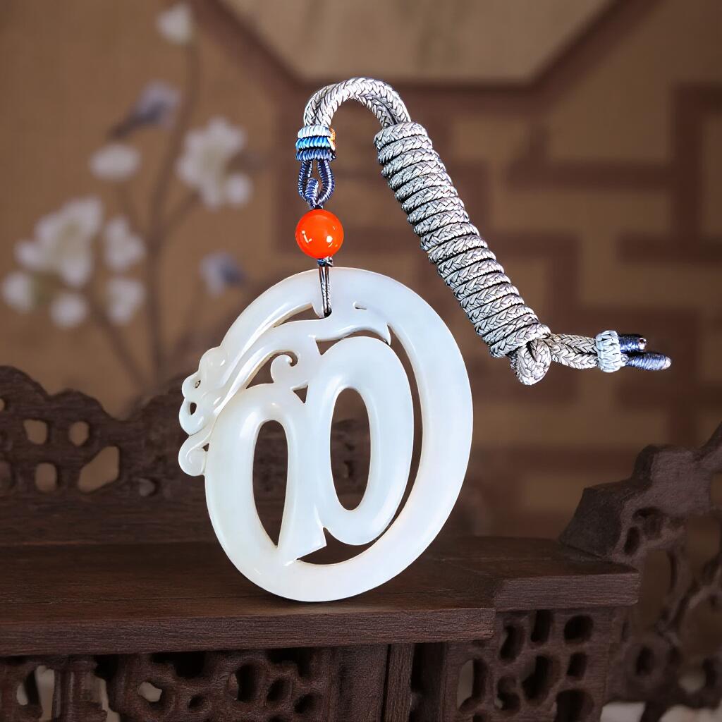 碧月说宝.君子怀瑾·当代和田玉清风专场(四) 新疆且末螭龙挂件