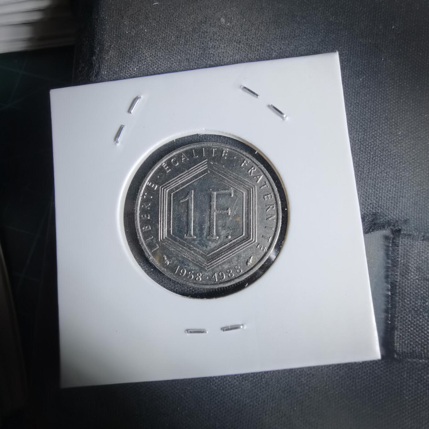 沼泽如烟--第1027场 法国1988年1法郎