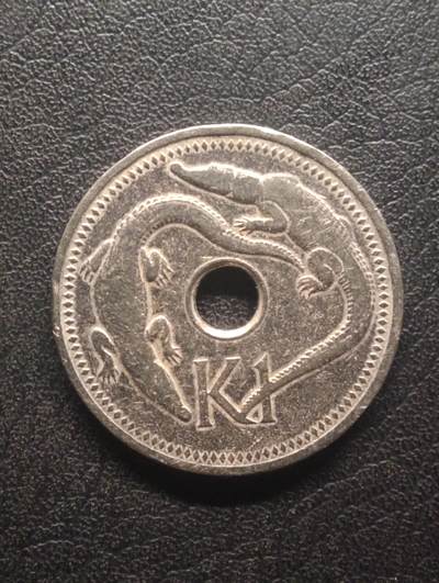 荟藏特别场次第十期——“社长的硬币堆” - 巴布亚新几内亚1975年1基纳