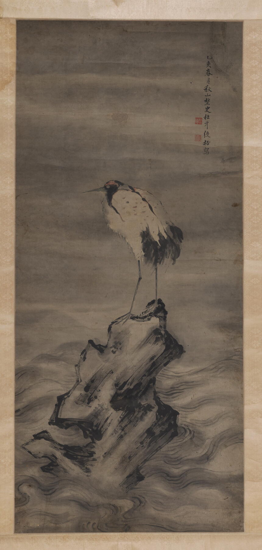 近现代书画专场（五） 杜亓绶 鹤立潮头