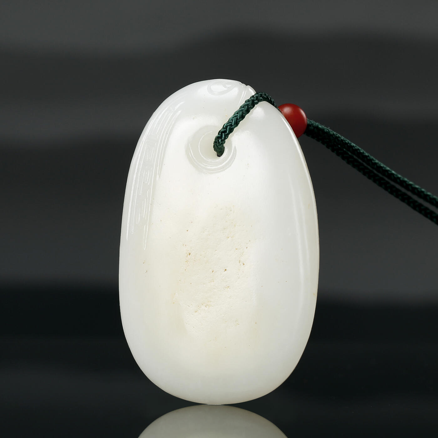 碧月说宝.君子怀瑾·当代和田玉清风专场(三) 洒金皮和田玉博古纹平安牌