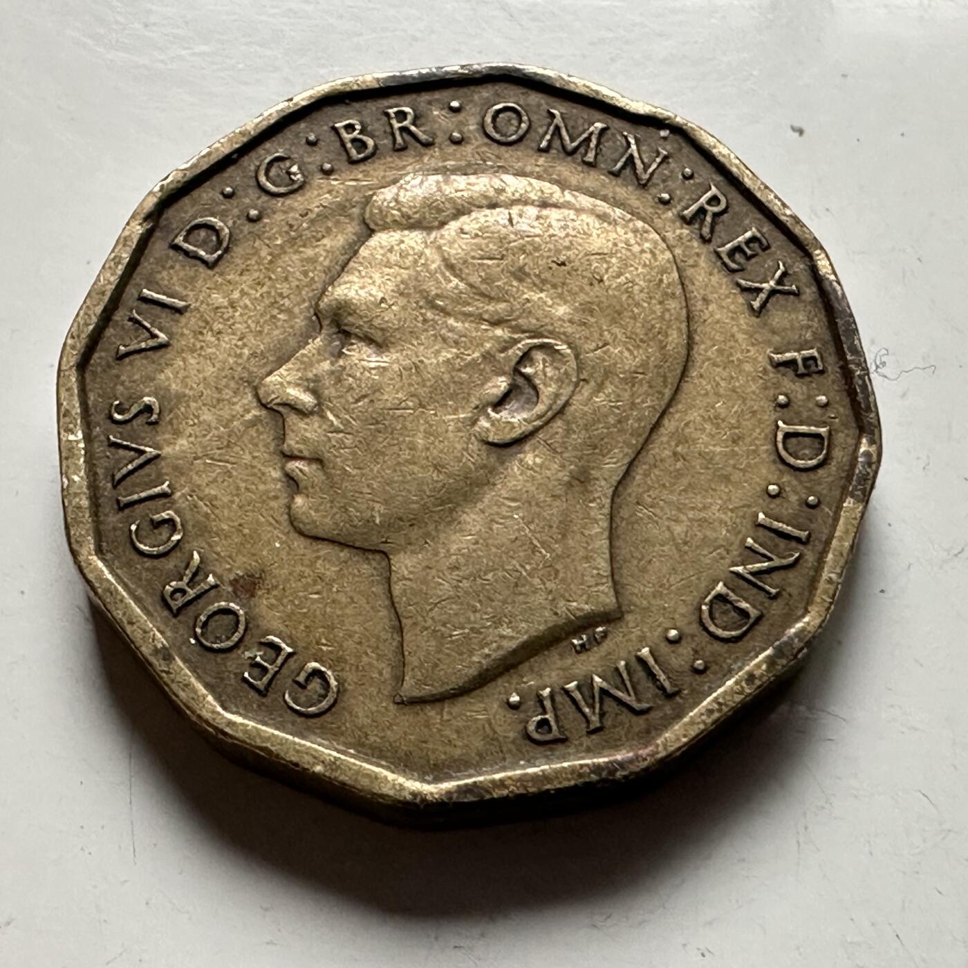 🌹外币初藏🌹🐯2026年第32场   每周二四六晚8️⃣点 接代拍 英国 1944年 3便士 