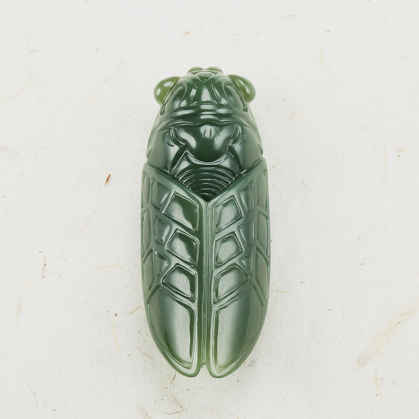 碧月说宝.君子怀瑾·当代和田玉清风专场(三) 一细高油和田玉青玉一鸣惊人佩