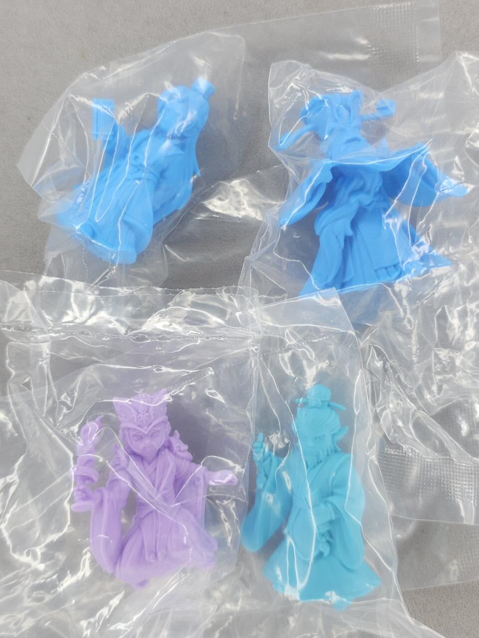 龙虎卡牌-七九场（满200元包邮，无佣金，每周六结拍，欢迎送拍） 卡游三国 橡皮人4个 20