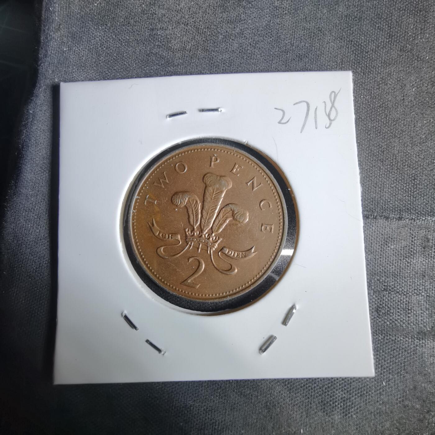 沼泽如烟--第1027场 英国1999年2便士