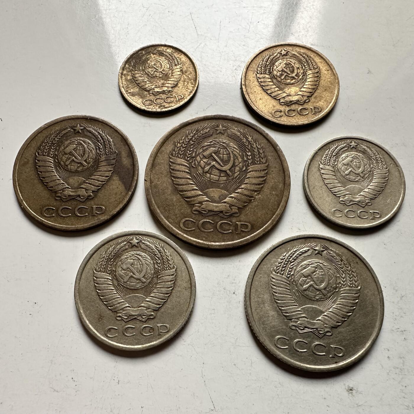 🌹外币初藏🌹🐯2026年第32场   每周二四六晚8️⃣点 接代拍 苏联1961年清版7枚