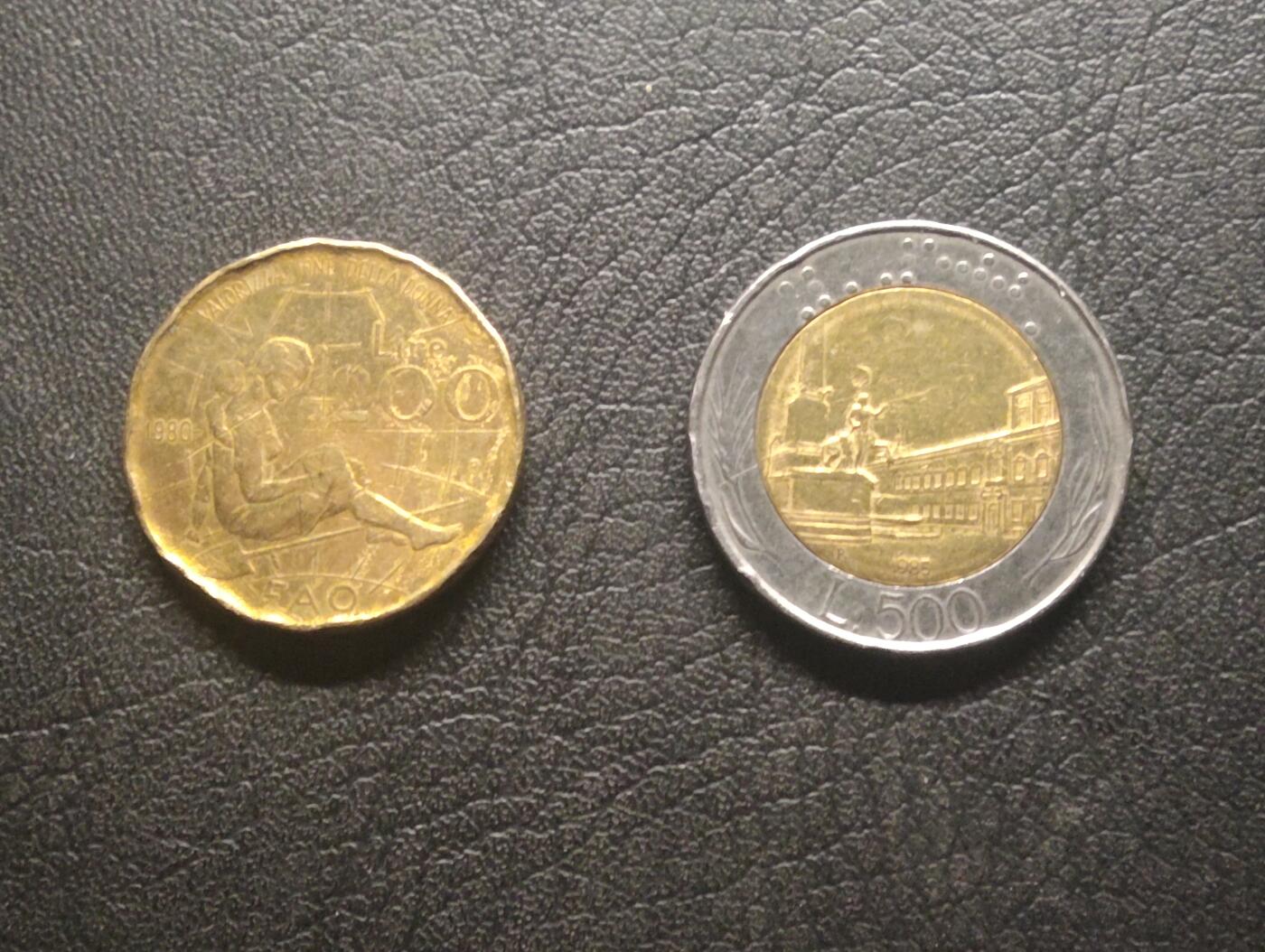 荟藏特别场次第十期——“社长的硬币堆” 意大利硬币批量两个