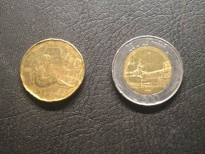 荟藏特别场次第十期——“社长的硬币堆” - 意大利硬币批量两个