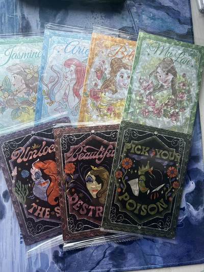 【随心含颖卡拍56期】卡游/集卡社/卡卡沃 抽卡机专场拍卖【无佣金】 - 集卡社 大卡 7张 背面是镜子