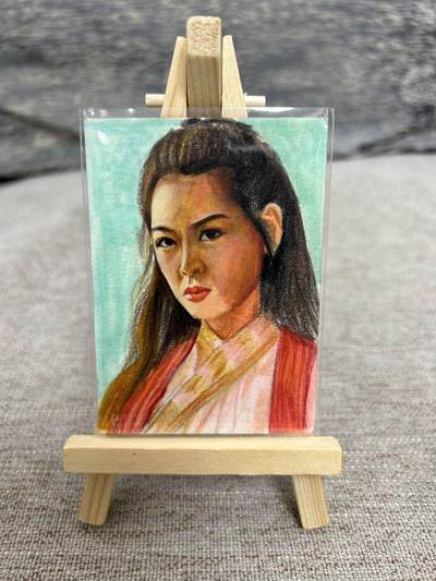 喜灰玩卡拍卖第五期，接拍品0佣金，欢迎送拍，释放现金流，让自己有资金可以购买更多喜欢的卡牌，让别的卡友能淘到更多心仪的卡牌 - 【手绘】大话西游 青雨老师手绘 1/1